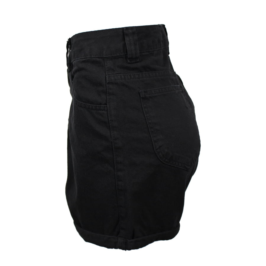 shorts preto lady rock