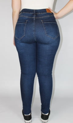 Calça Jeans  Skinny Cintura Alta Ozla